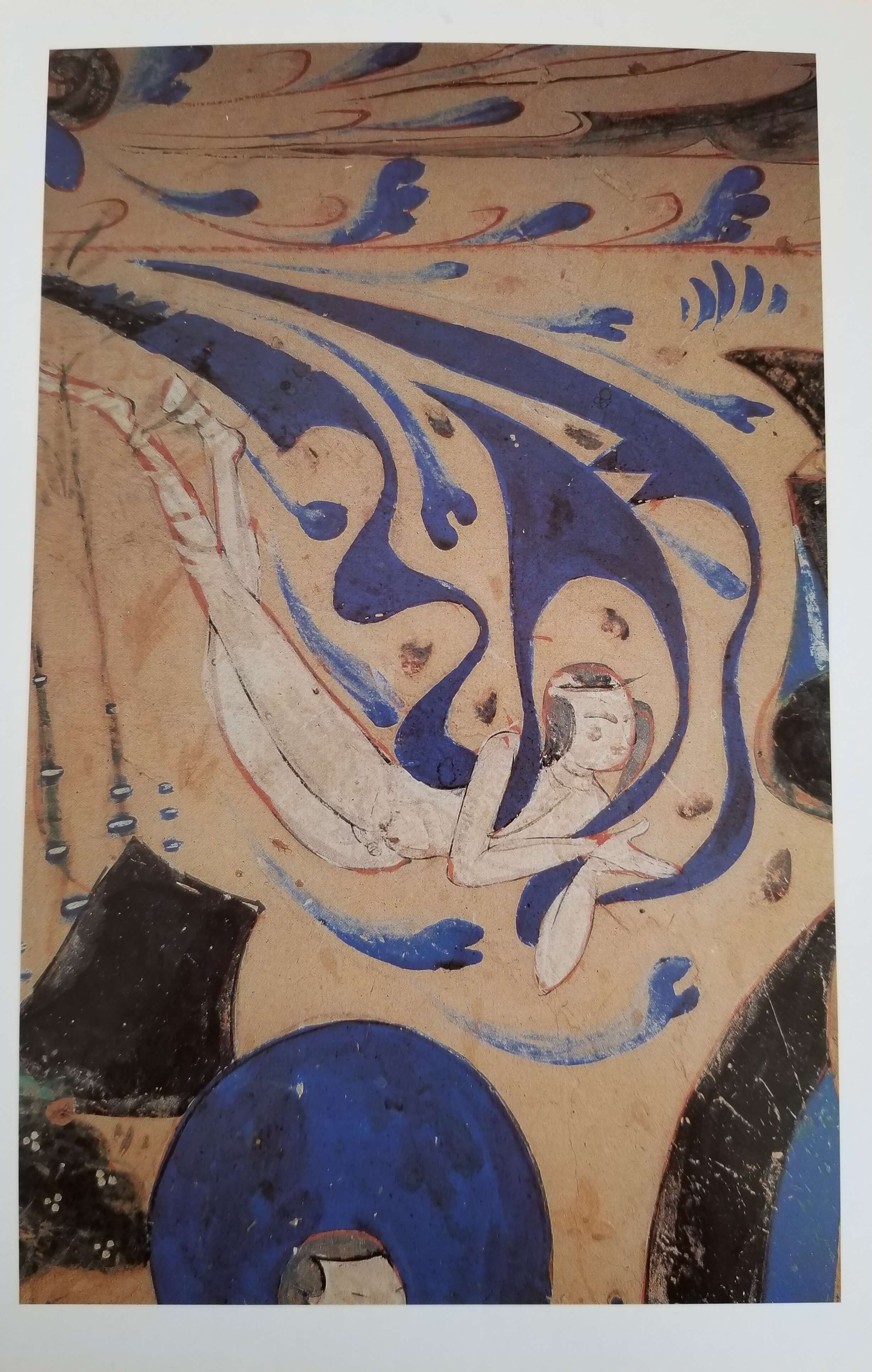 Mogao Caves flying aspara Mogao Caves flying aspara