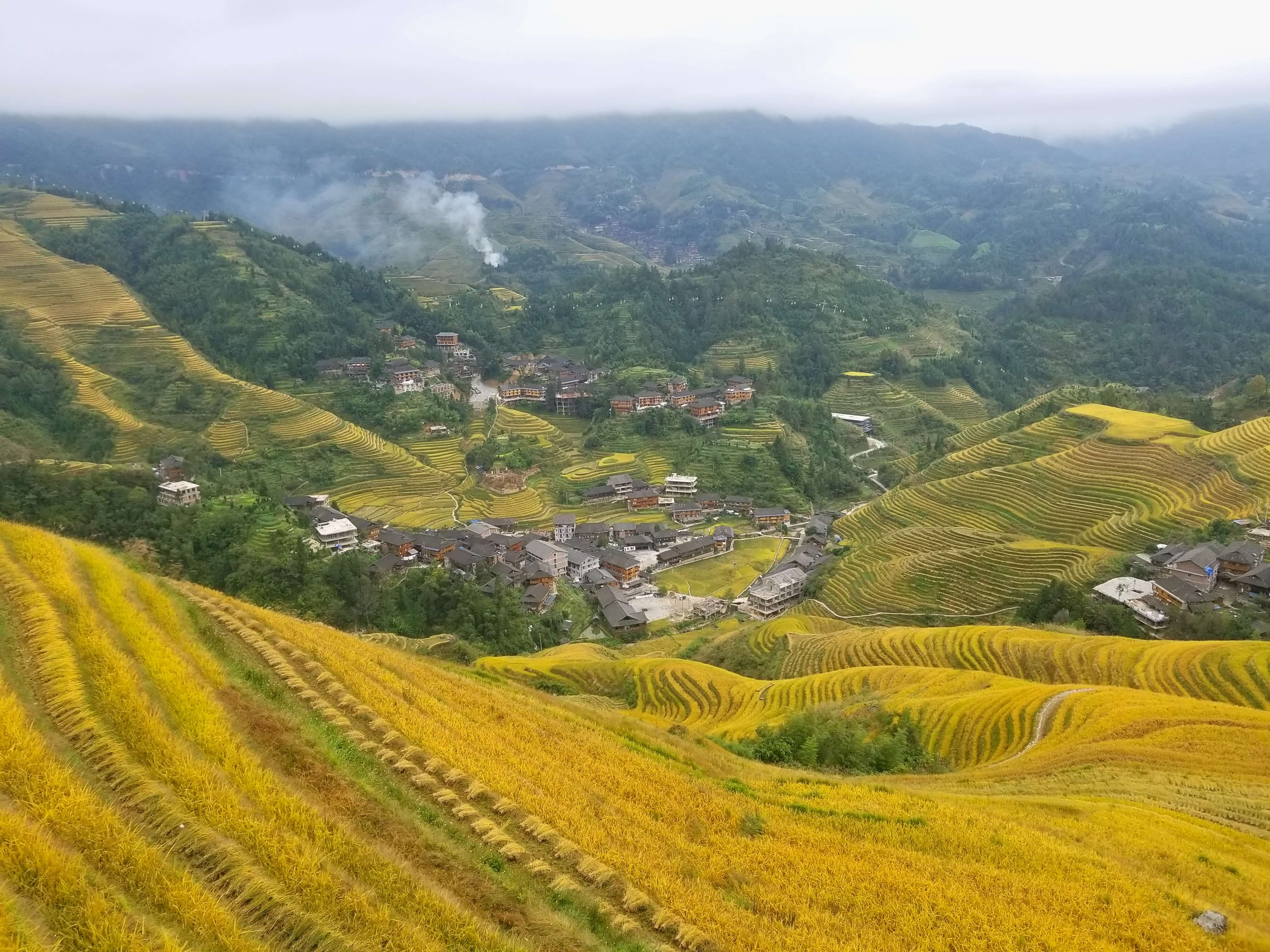 Longji Rice Terraces Jinkeng village