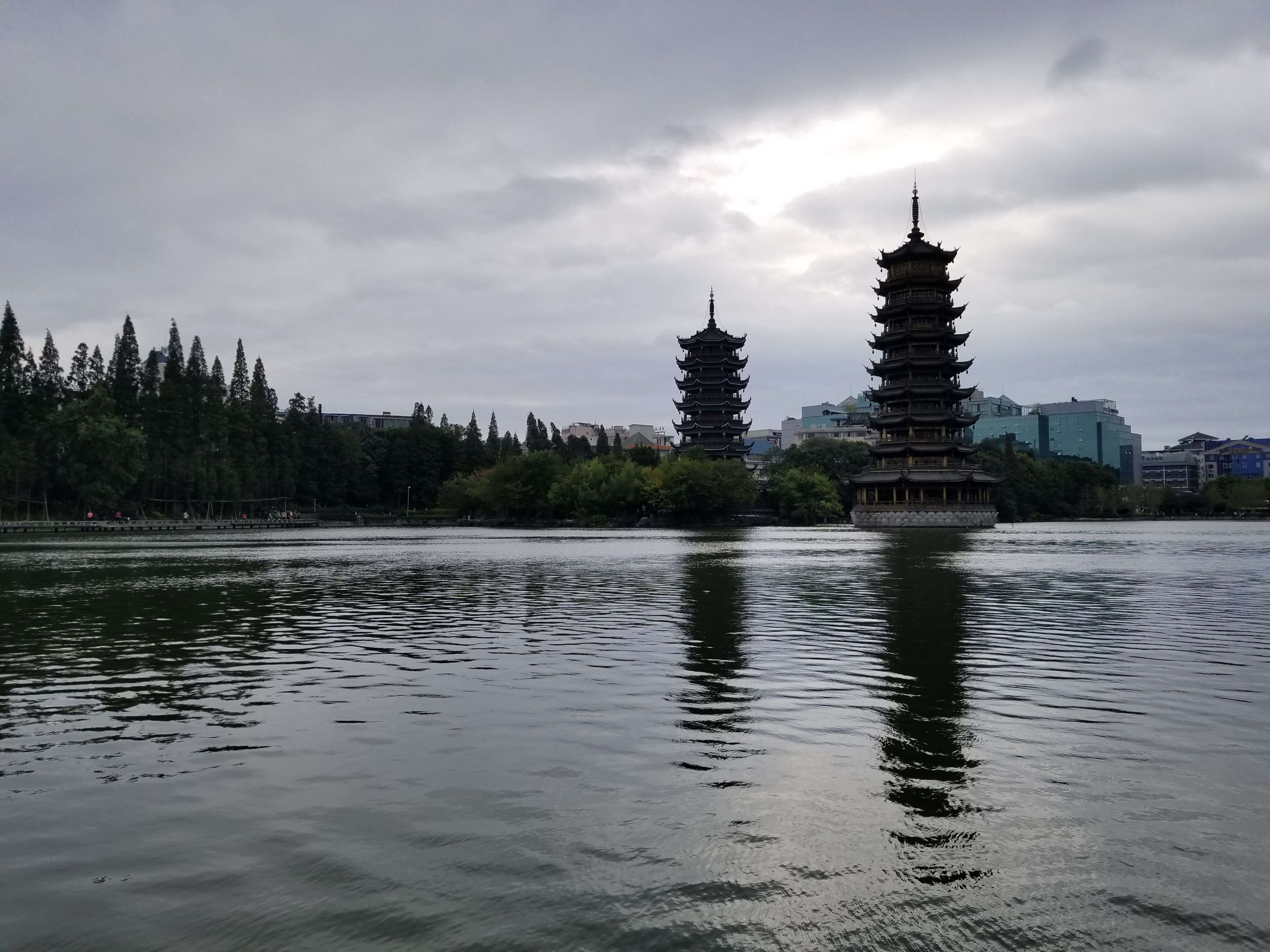 Sun Moon Twin Pagodas