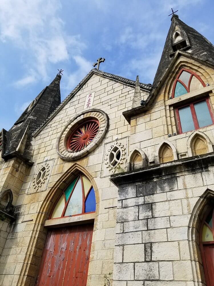 Catholic church Huangguoshu Waterfall National Park