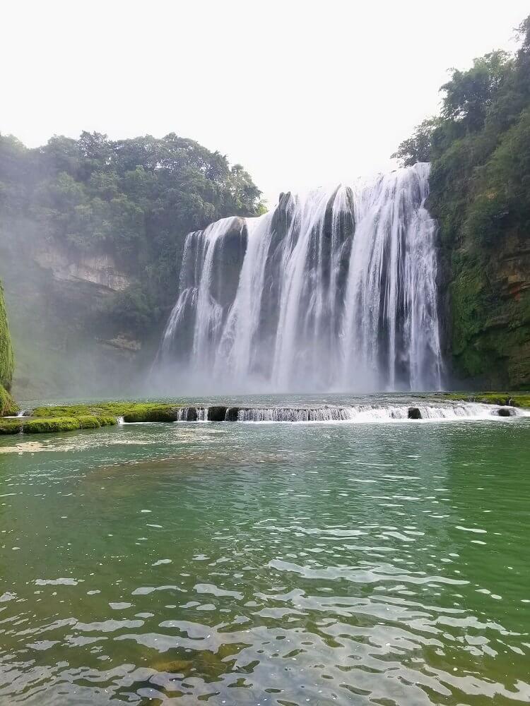 Huangguoshu Waterfall pool