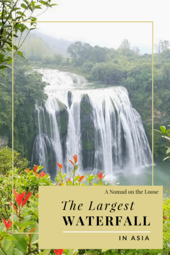 Huangguoshu Waterfall, the largest waterfall in Asia