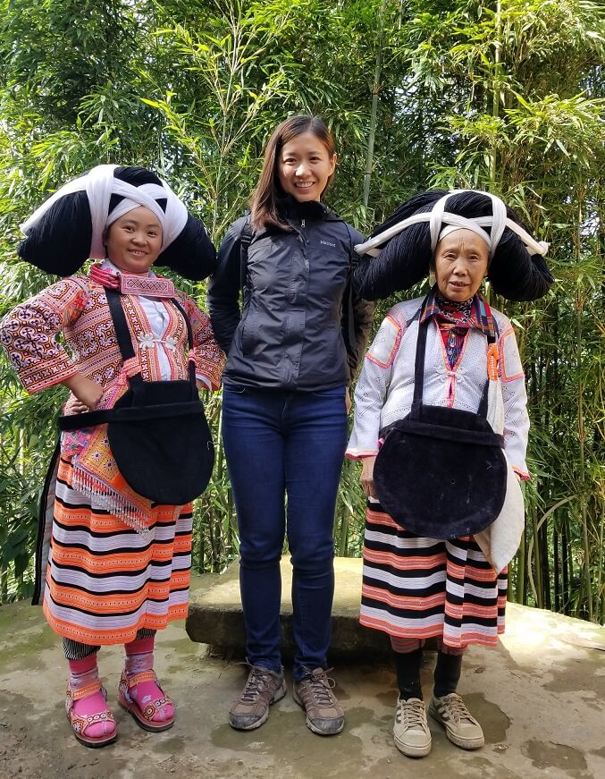 Longhorn Miao women