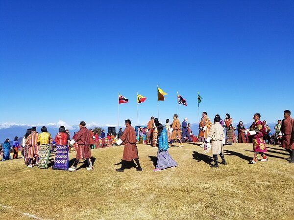 Dochula Druk Wangyel festival last dance