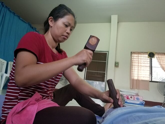 tok sen massage Chiang Mai