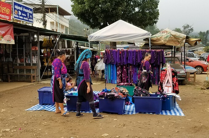 Soppong weekly market