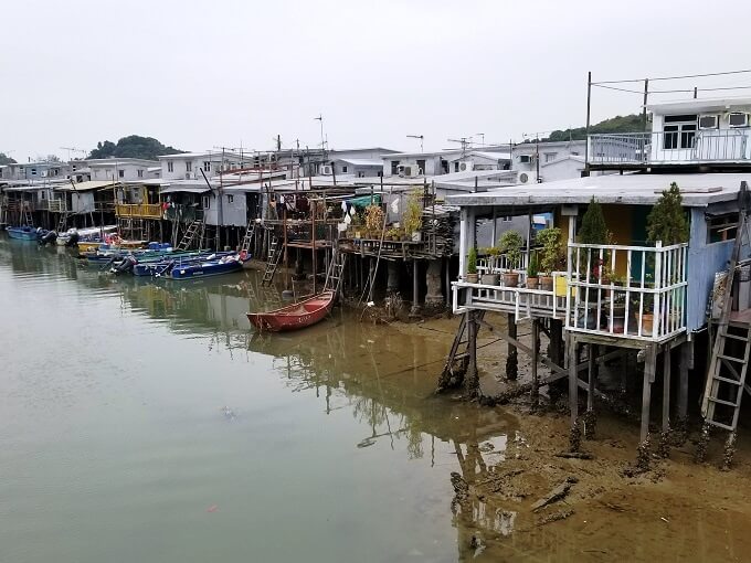 Tai O fishing village Hong Kong