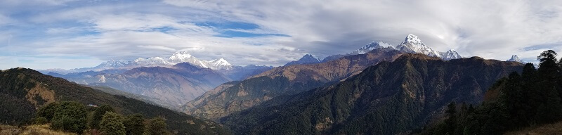 Annapurna mountain range