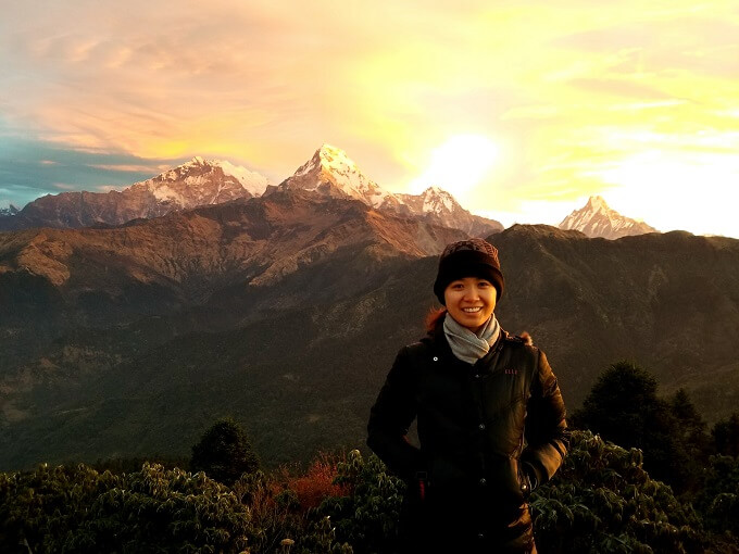 Poon Hill sunrise