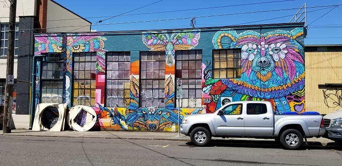 Portland animal murals