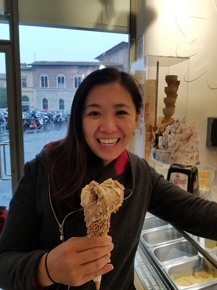 gelato for breakfast