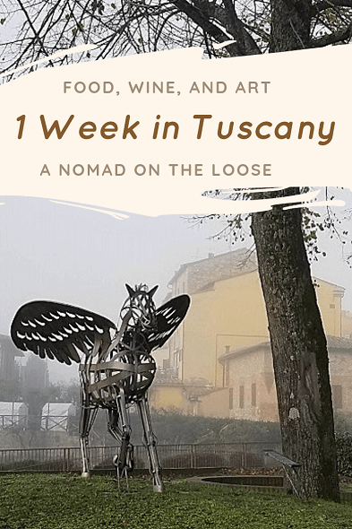 1 week in Tuscany itinerary