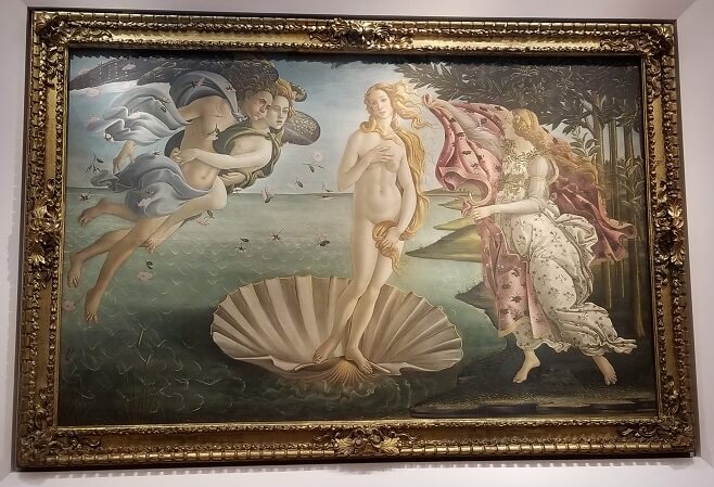 Uffizi Botticelli The Birth of Venus