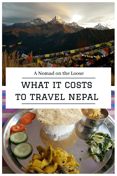 Nepal Travel Costs