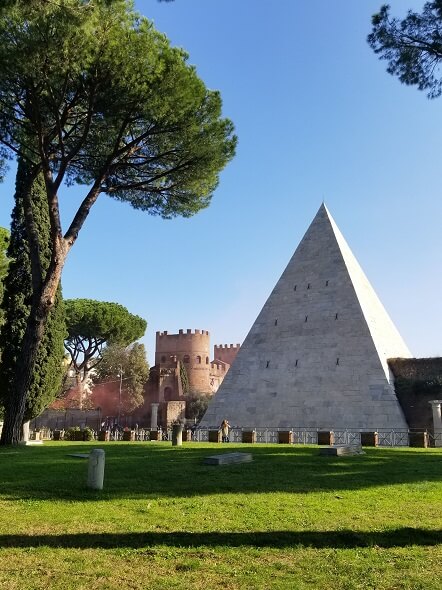 Pyramid of Cestius Rome