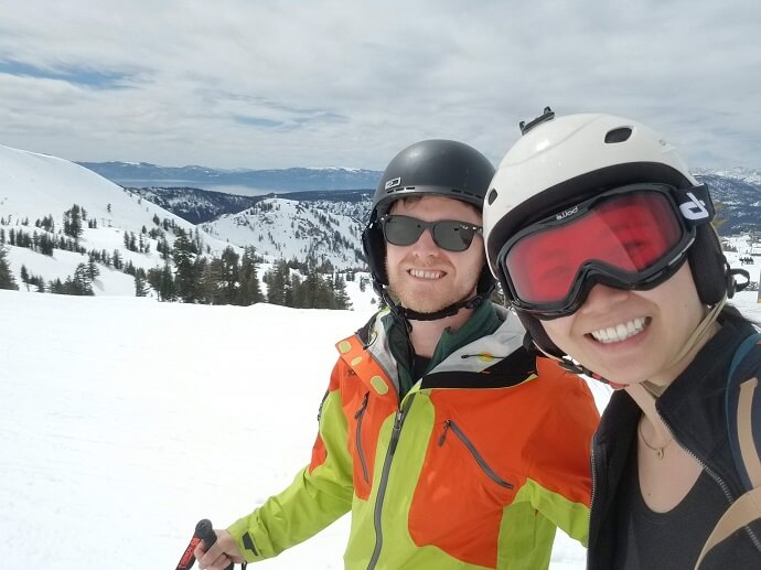spring skiing at Squaw Valley