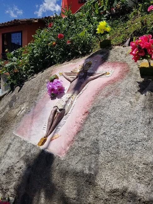 Christ zocalo Guatape