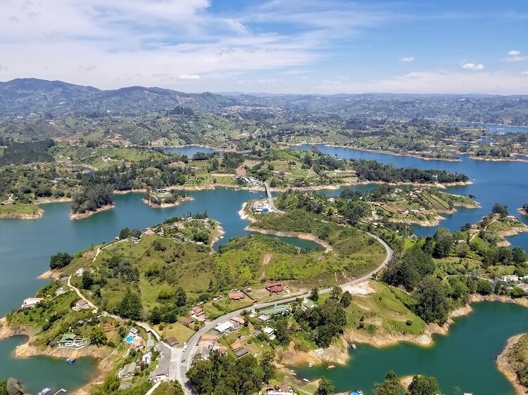 Guatape dam