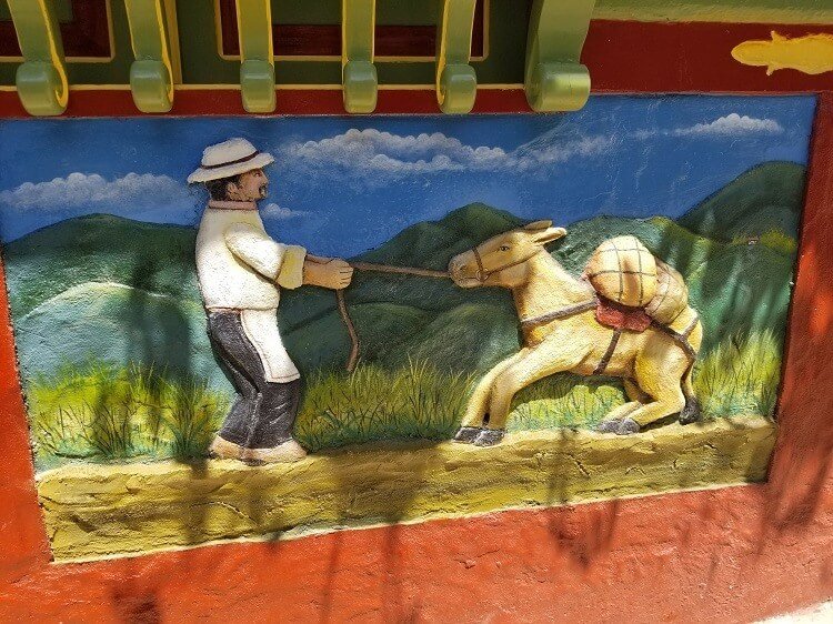 Guatape zocalo